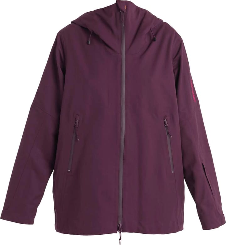 Icebreaker Women's Mer Shell+ Peak Hooded Jacket Nightshade Icebreaker
