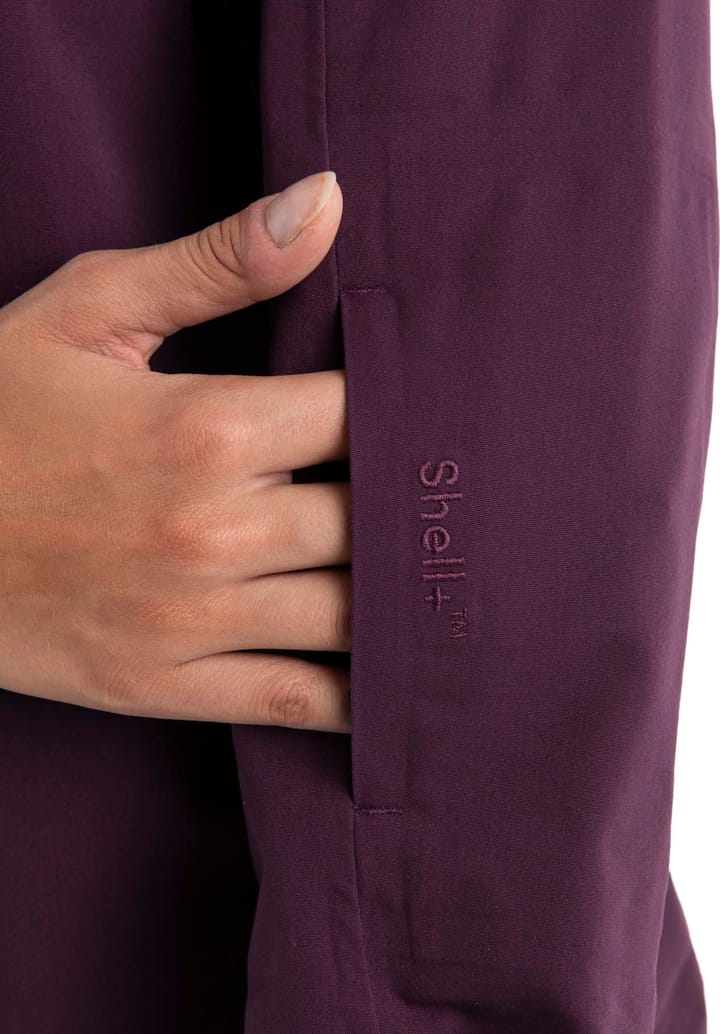 Icebreaker Women's Mer Shell+ Peak Hooded Jacket Nightshade Icebreaker