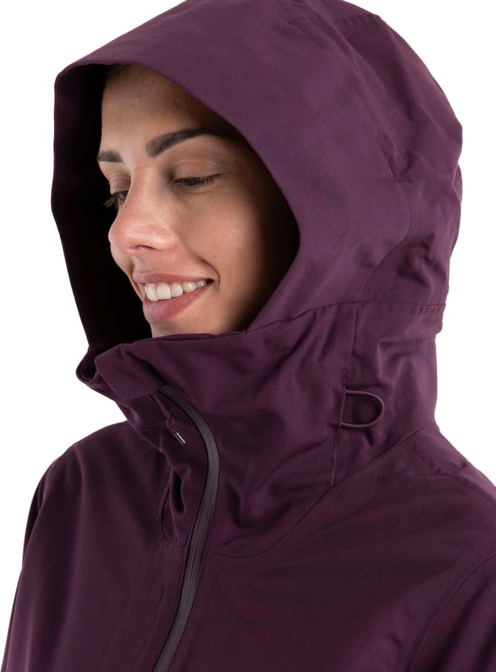 Icebreaker Women's Mer Shell+ Peak Hooded Jacket Nightshade Icebreaker
