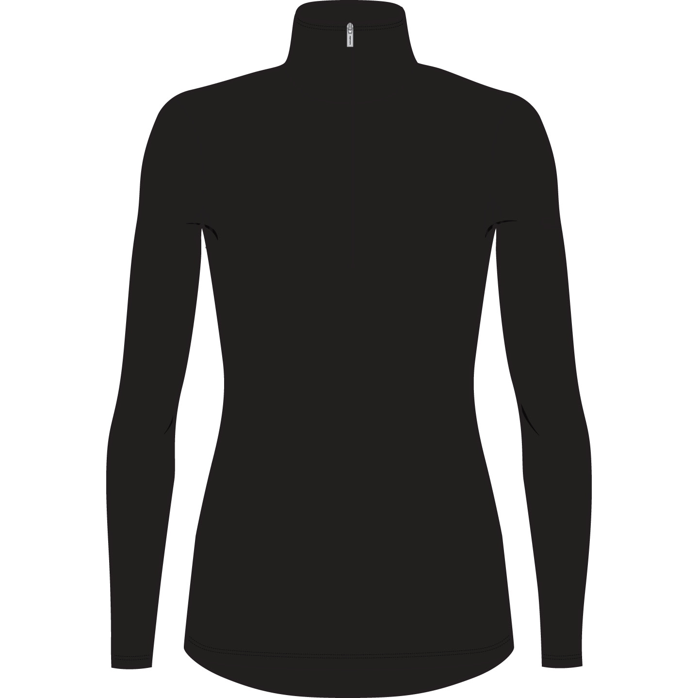 Women’s Merino 260 Tech Long Sleeve Half Zip Thermal Top Black