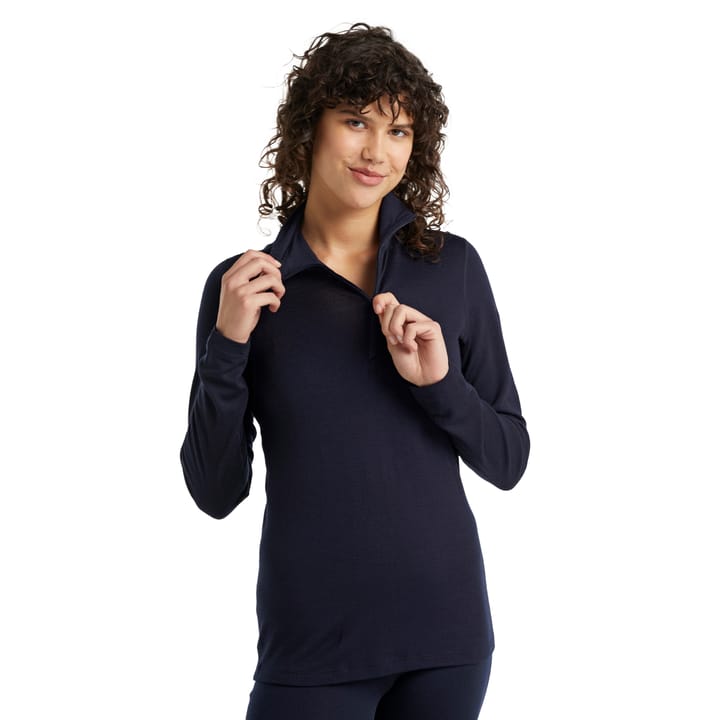 Women's Merino 260 Tech Long Sleeve Half Zip Thermal Top Black