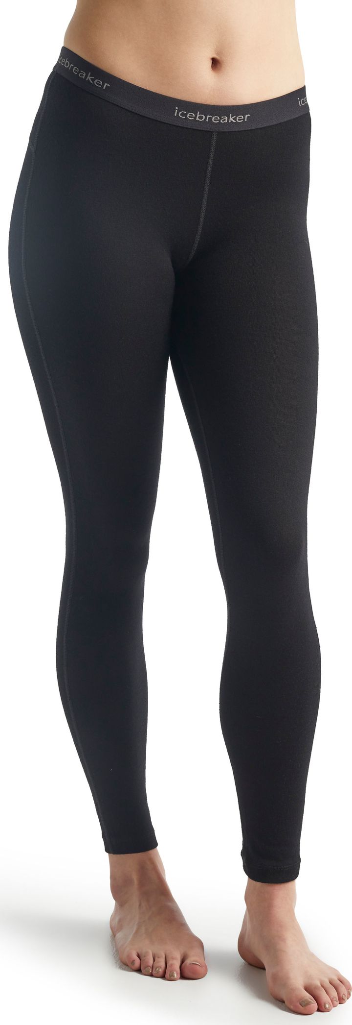 Icebreaker Women's Merino 260 Tech Thermal Leggings Black Icebreaker