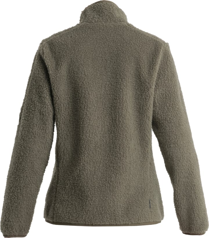 Icebreaker Women's Realfleece Sherpa Long Sleeve Zip Loden Icebreaker