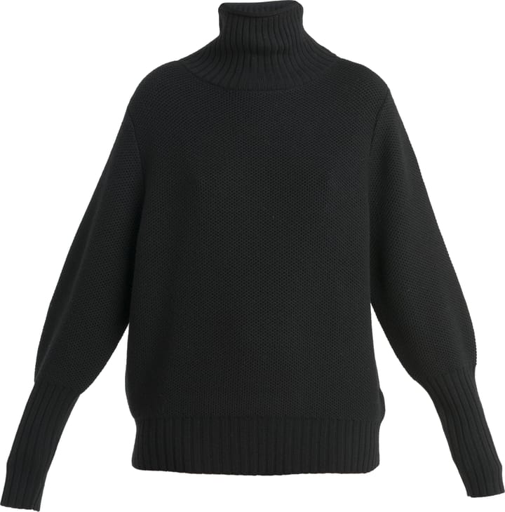 Women's Seevista Funnel Neck Sweater Black Icebreaker