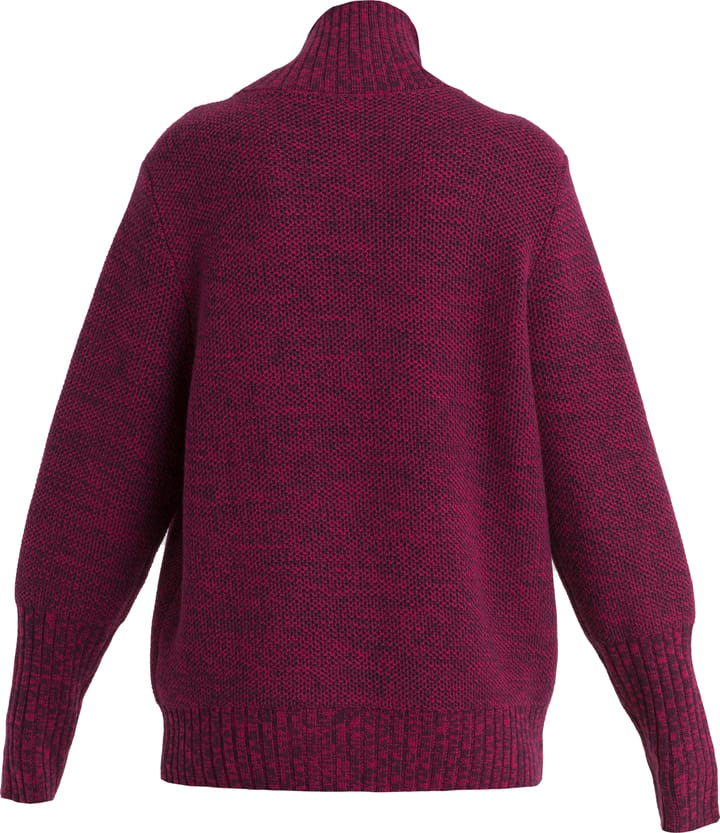 Women's Seevista Funnel Neck Sweater Nightshade/Electron Pink Icebreaker