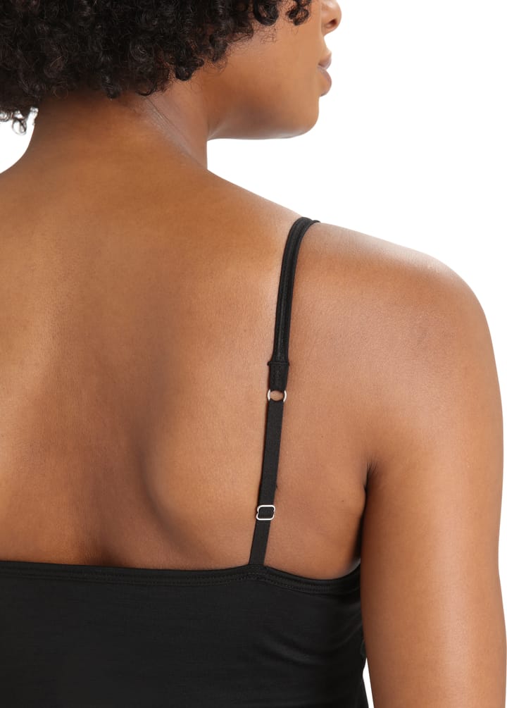 Icebreaker Women's Siren Bra Cami Black Icebreaker