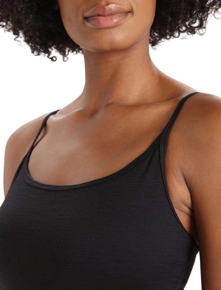 Icebreaker Women's Siren Bra Cami Black Icebreaker
