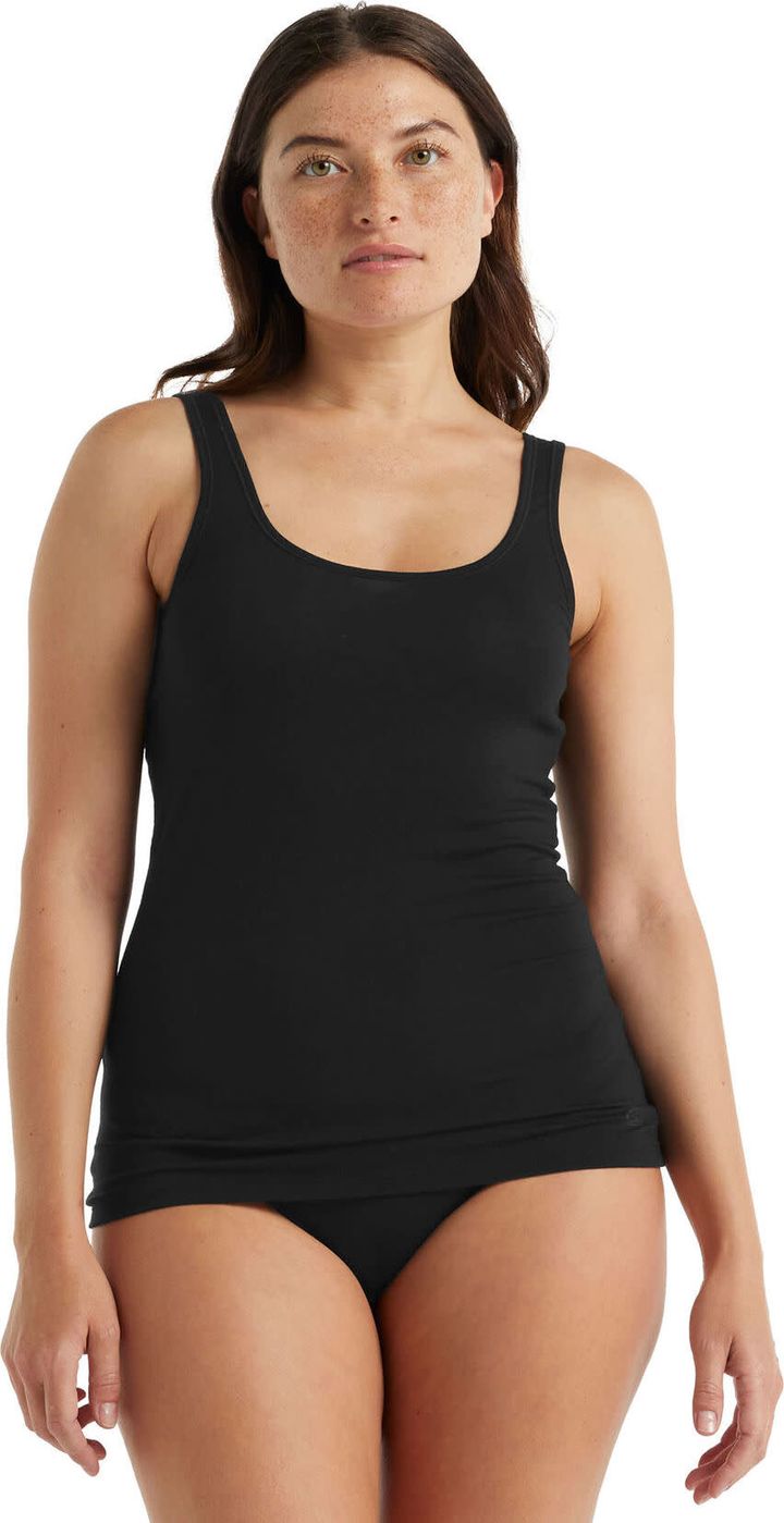 Icebreaker Women's Siren Tank Black Icebreaker
