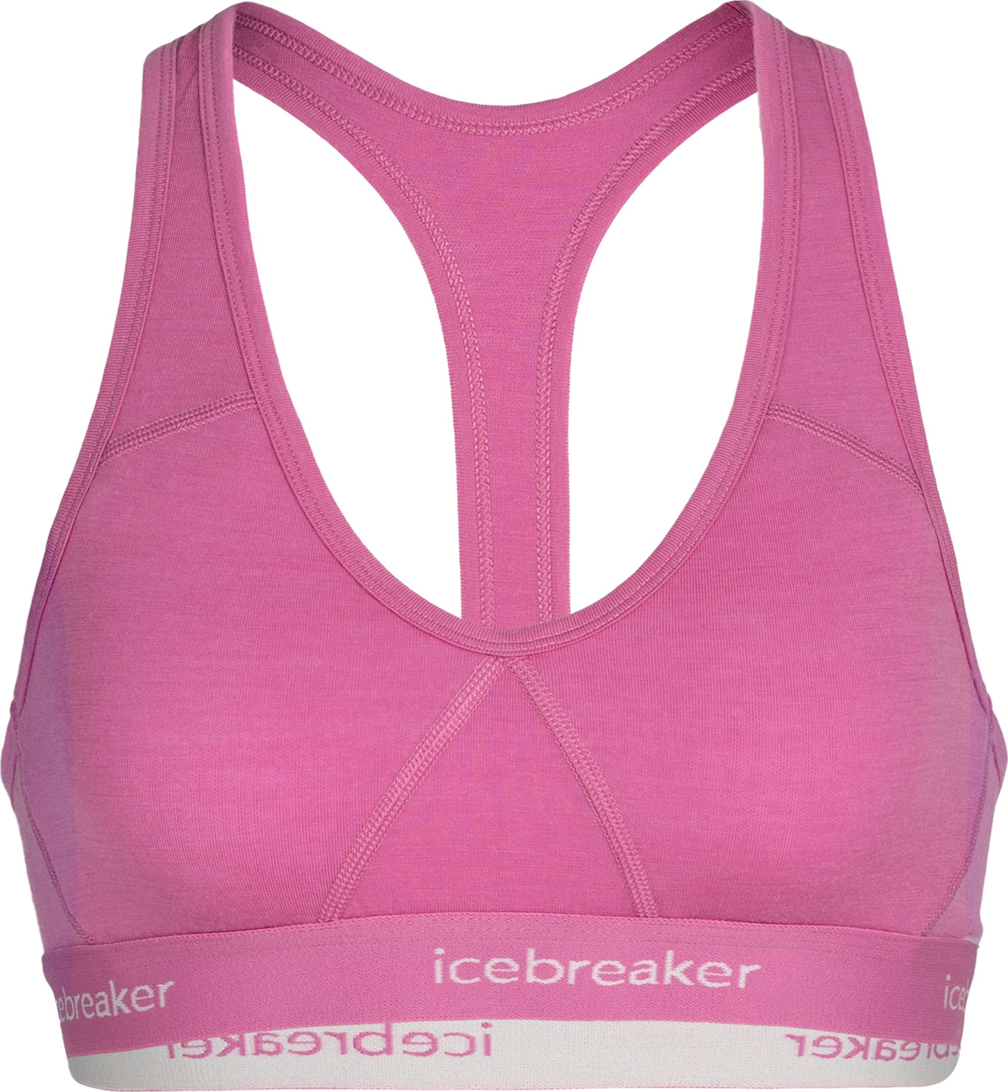 icebreaker women XS 桜色 Icebreaker Women's Sprite Racerback Bra Cosmic | Buy