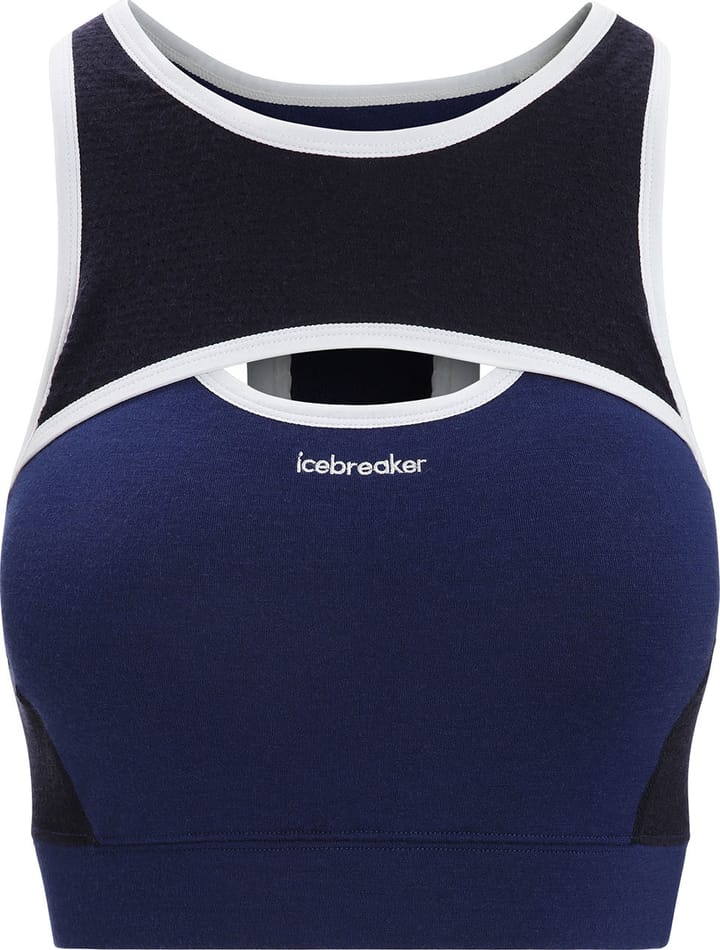 Women's Zoneknit™ Sport Bra ROYAL NAVY/MIDNIGHTNVY/CB Icebreaker