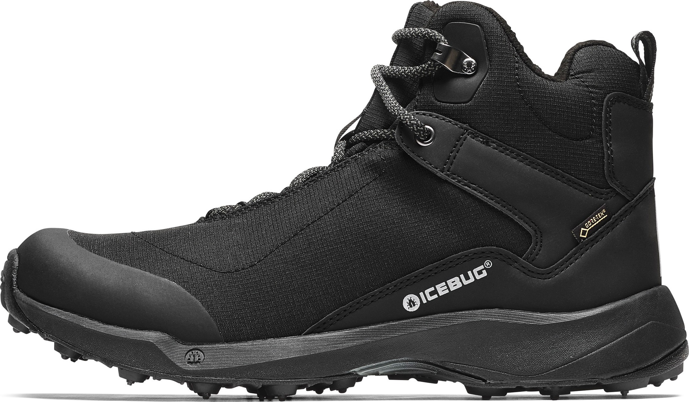 Icebug Women's Pace3 BUGrip GORE-TEX Black Vinterkängor 36.5