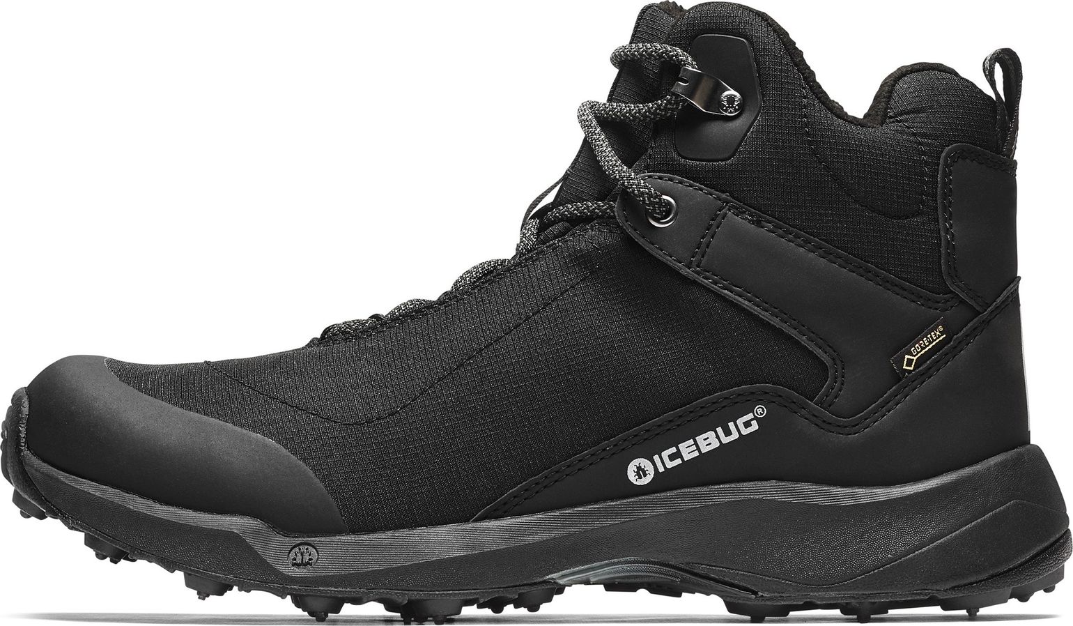 Icebug Women's Pace3 BUGrip GORE-TEX Black
