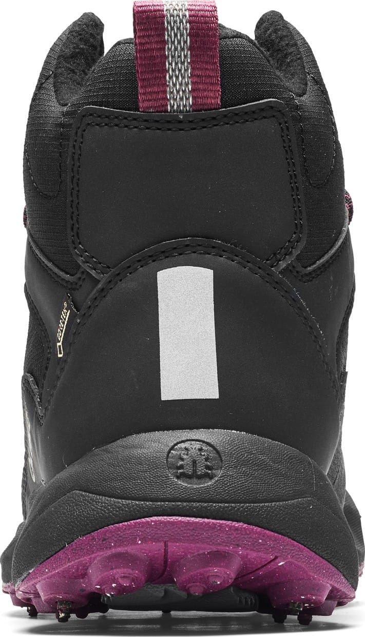 Icebug Women's Pace3 BUGrip GORE-TEX Black/Darkhibiscus Icebug