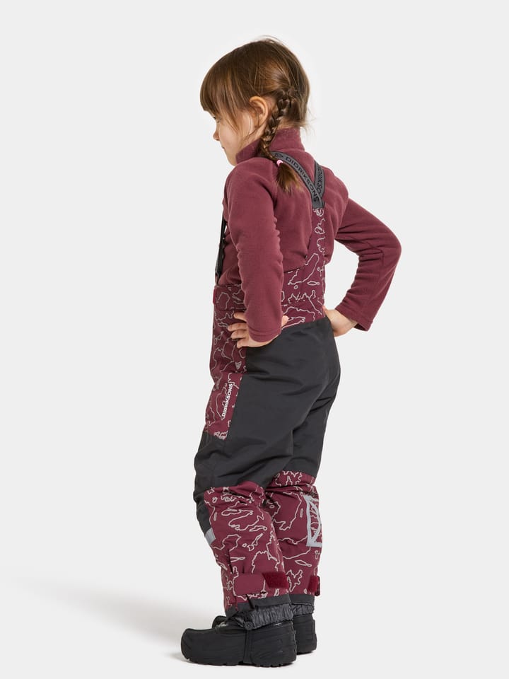 Didriksons Kids' Idre Special Edition Pants Grundsund Reflective Wine Didriksons