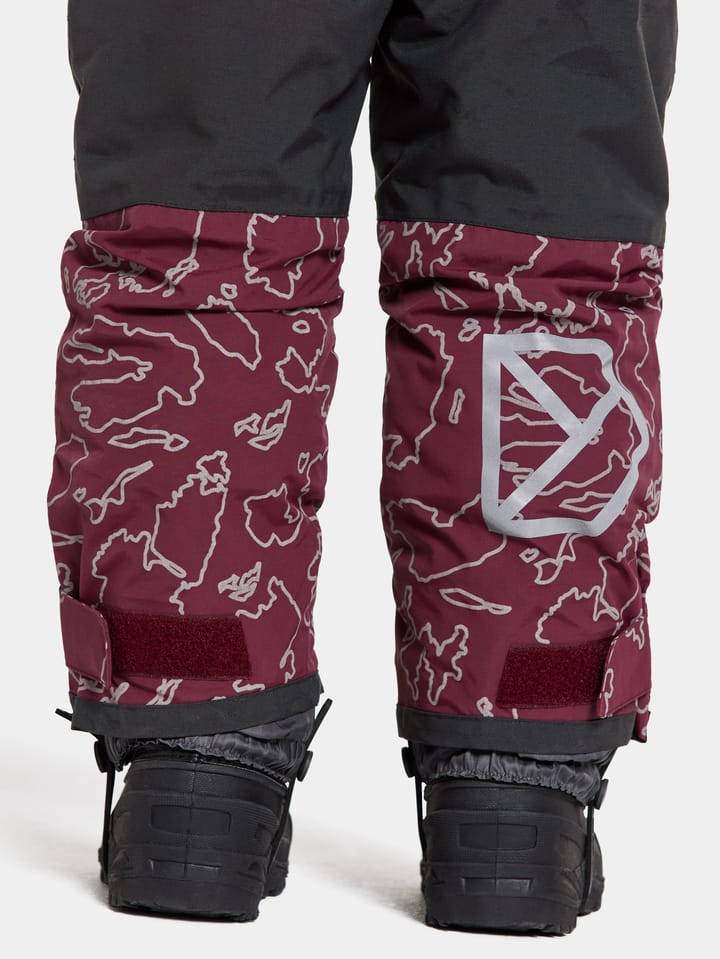 Didriksons Kids' Idre Special Edition Pants Grundsund Reflective Wine Didriksons