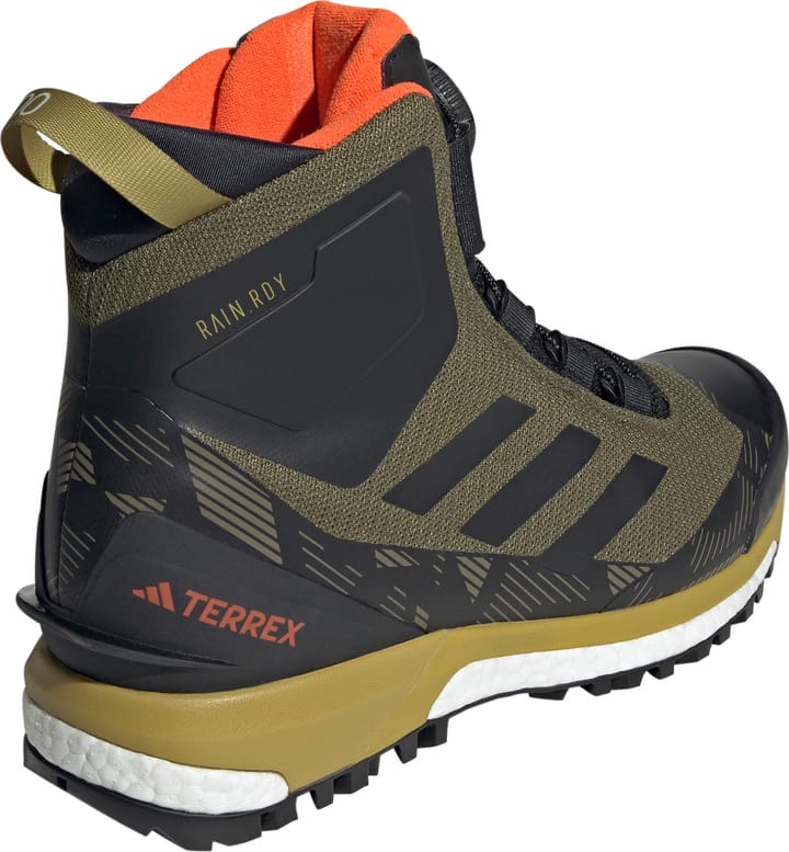 Adidas Men's TERREX CONRAX BOA RAIN.RDY Focus Olive/Core Black/Pulse Olive Adidas