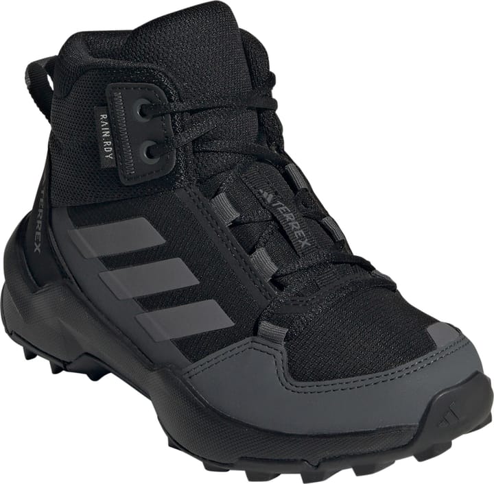 Adidas Kid's Terrex Ax4 Mid RAIN.RDY Hiking Shoes Core Black / Grey Four / Grey Six Adidas Adidas Kid's Terrex Ax4 Mid RAIN.RDY Hiking Shoes Core Black / Grey Four / Grey Six Adidas