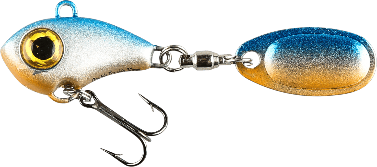 iFish Double Trouble 25 mm Ghost Blue