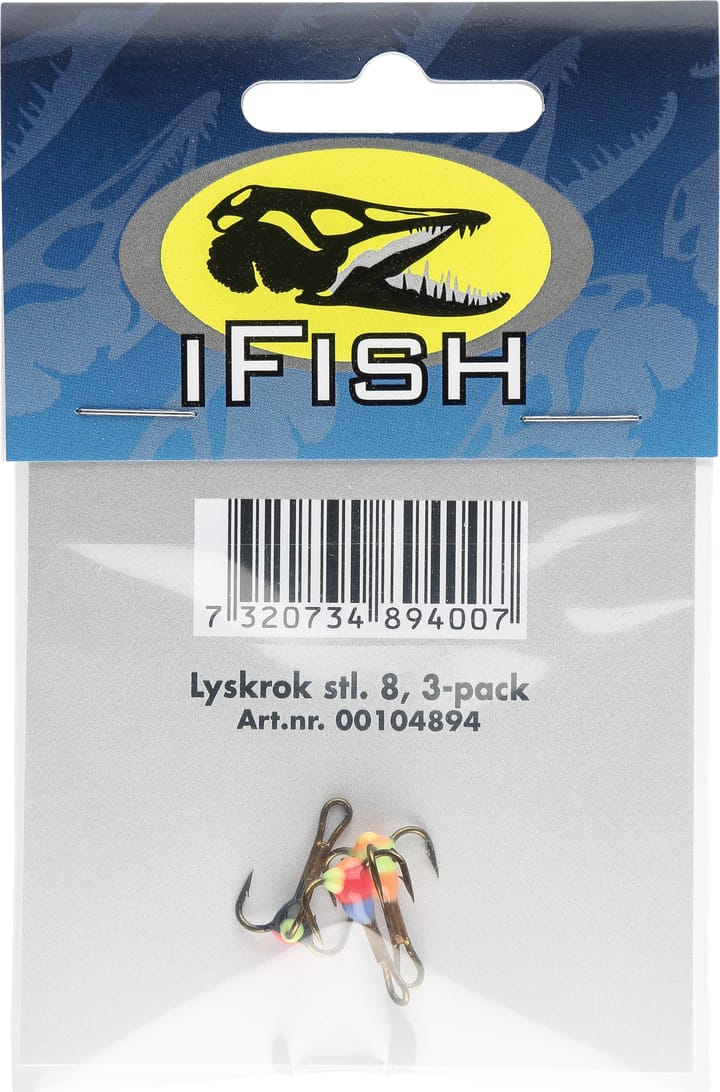 Lyskrok 3-Pack Nocolour iFish