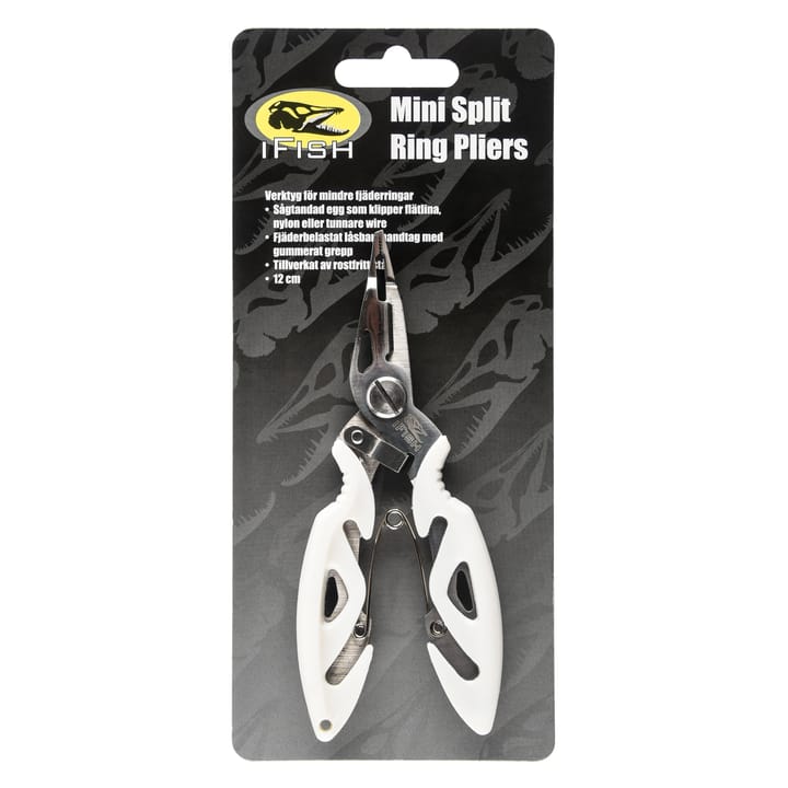 iFish Mini Split Ring Pliers White iFish