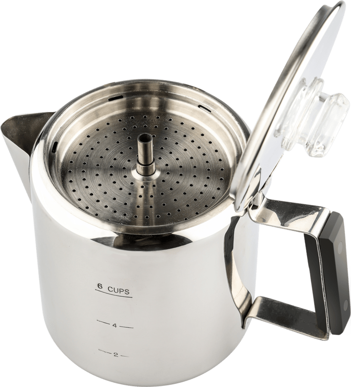 iFish Perkulator 6-Koppar Stainless Steel iFish