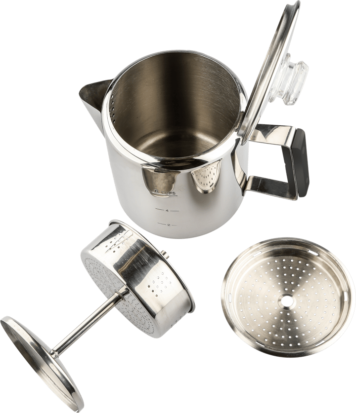 iFish Perkulator 6-Koppar Stainless Steel iFish