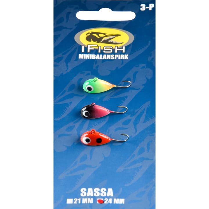 iFish Sassa, 24mm, 3-pack Nocolour iFish