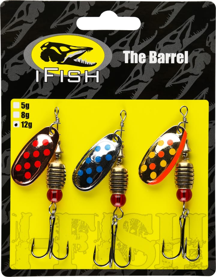 iFish The Barrel 12g, 3-pack Nocolour iFish