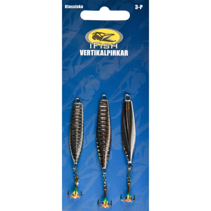 iFish Vertikalpirk 3-pack NoColour iFish