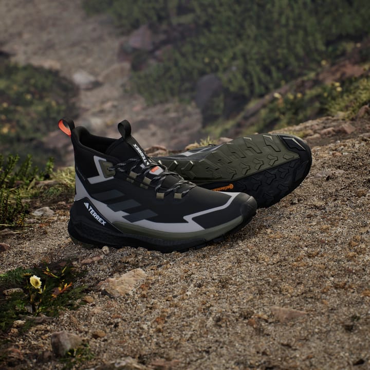 Adidas Men's Terrex Free Hiker 2 Gore-Tex Core Black/Carbon/Olistr Adidas