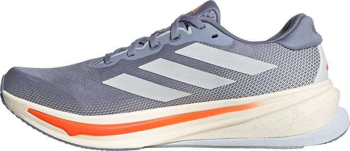 Adidas Men's Supernova Rise 2  Silver/Zero Metallic/Impact Orange Adidas