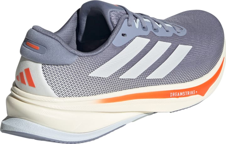 Adidas Men's Supernova Rise 2  Silver/Zero Metallic/Impact Orange Adidas