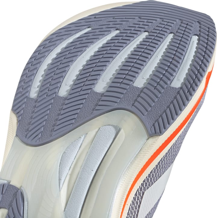 Adidas Men's Supernova Rise 2  Silver/Zero Metallic/Impact Orange Adidas