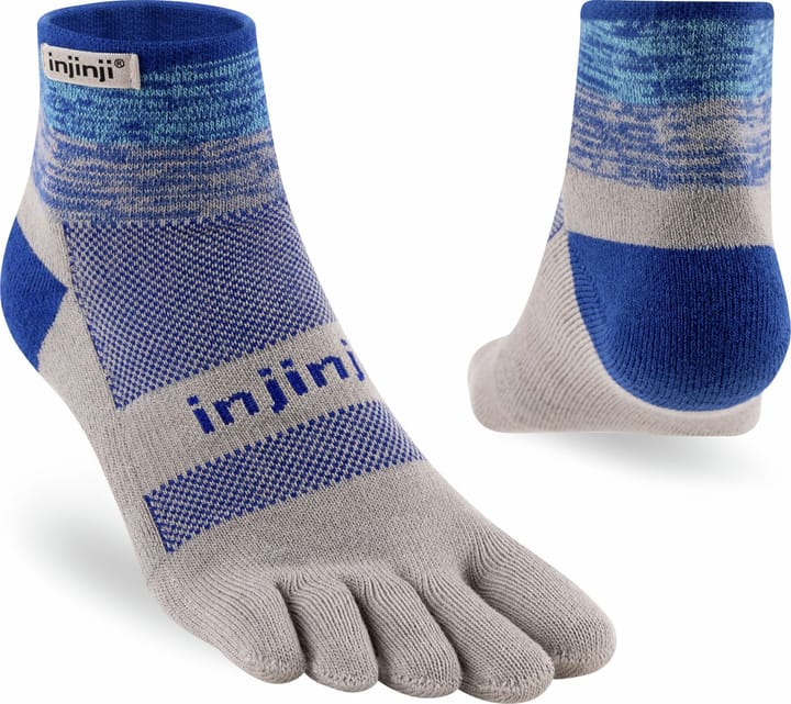 Injinji Men's Trail Midweight Mini Crew Neptune Injinji