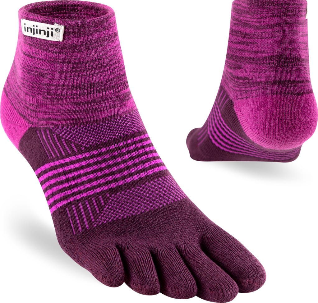 Injinji Women's Trail Midweight Mini-C Coolmax Violet