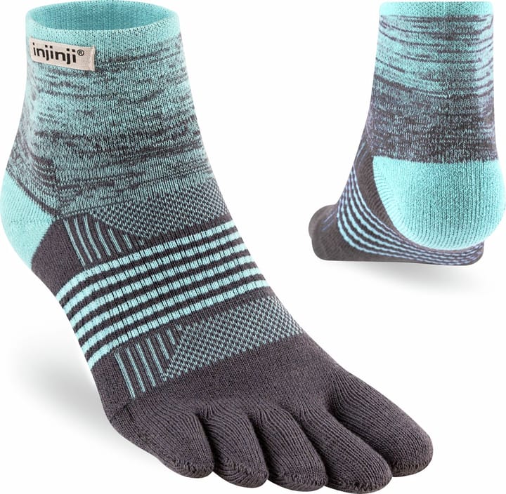 Injinji Women's Trail Midweight Mini-C Coolmax Seascape Injinji Injinji Women's Trail Midweight Mini-C Coolmax Seascape Injinji
