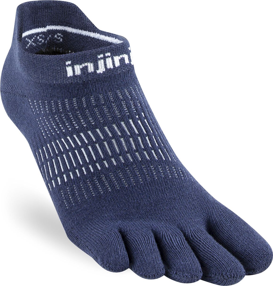 Injinji Women's Run Lightweight No-Show Navy