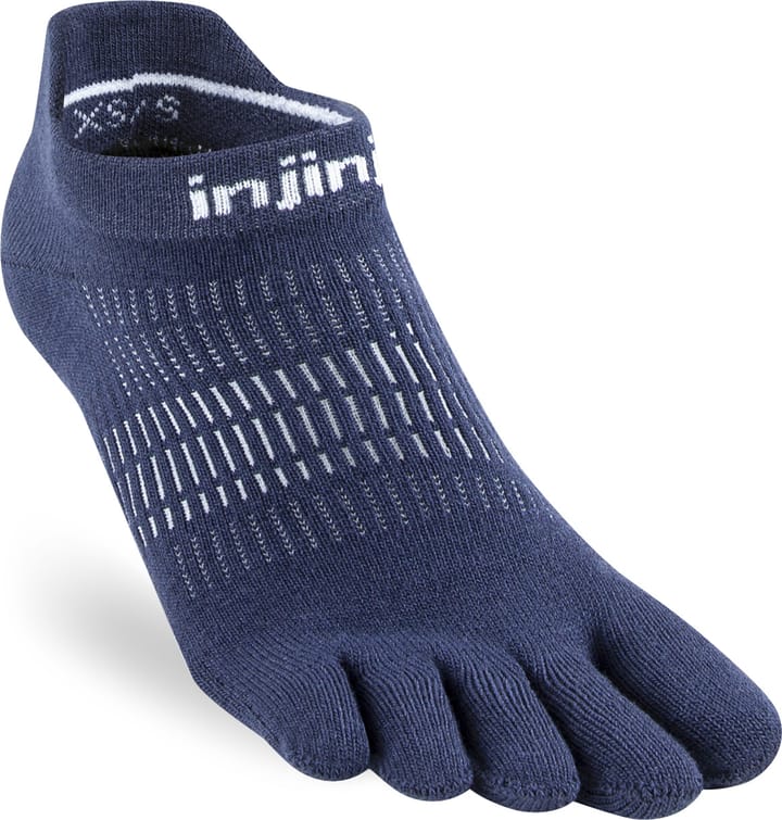 Injinji Women's Run Lightweight No-Show Navy Injinji