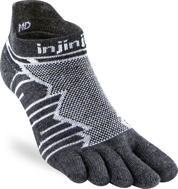 Injinji Ultra Run No-Show Wool strumpor herr