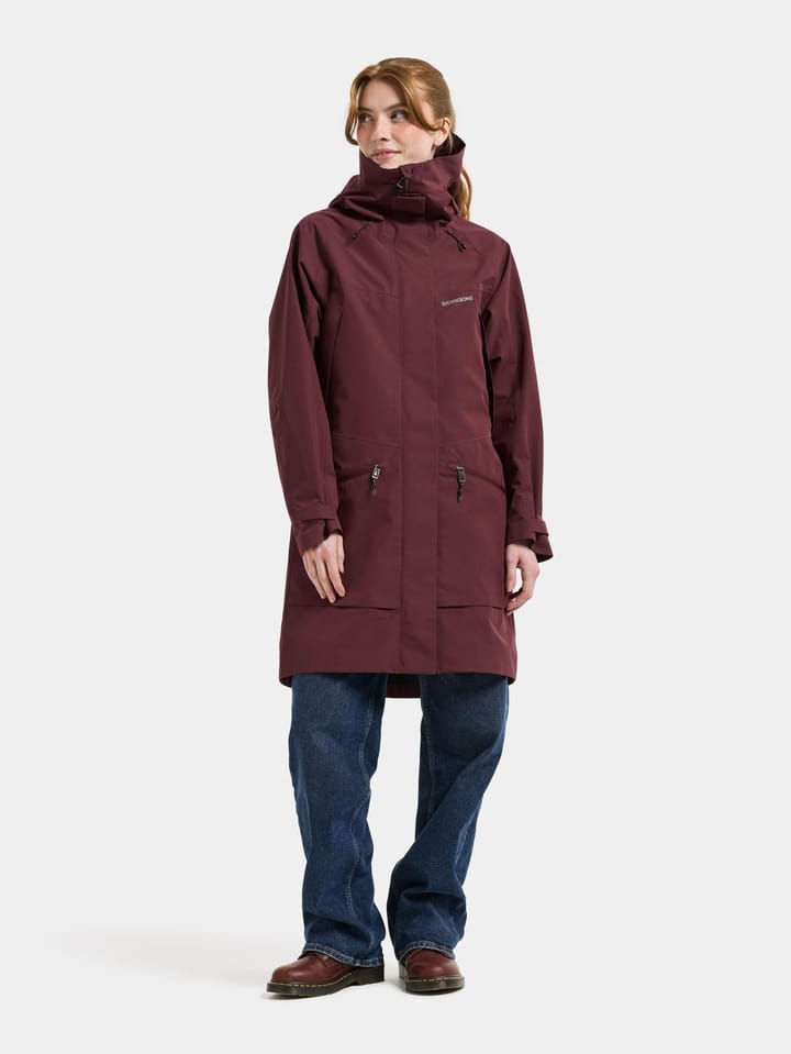 Didriksons Women's Ilma Parka 8 Old Rust Didriksons