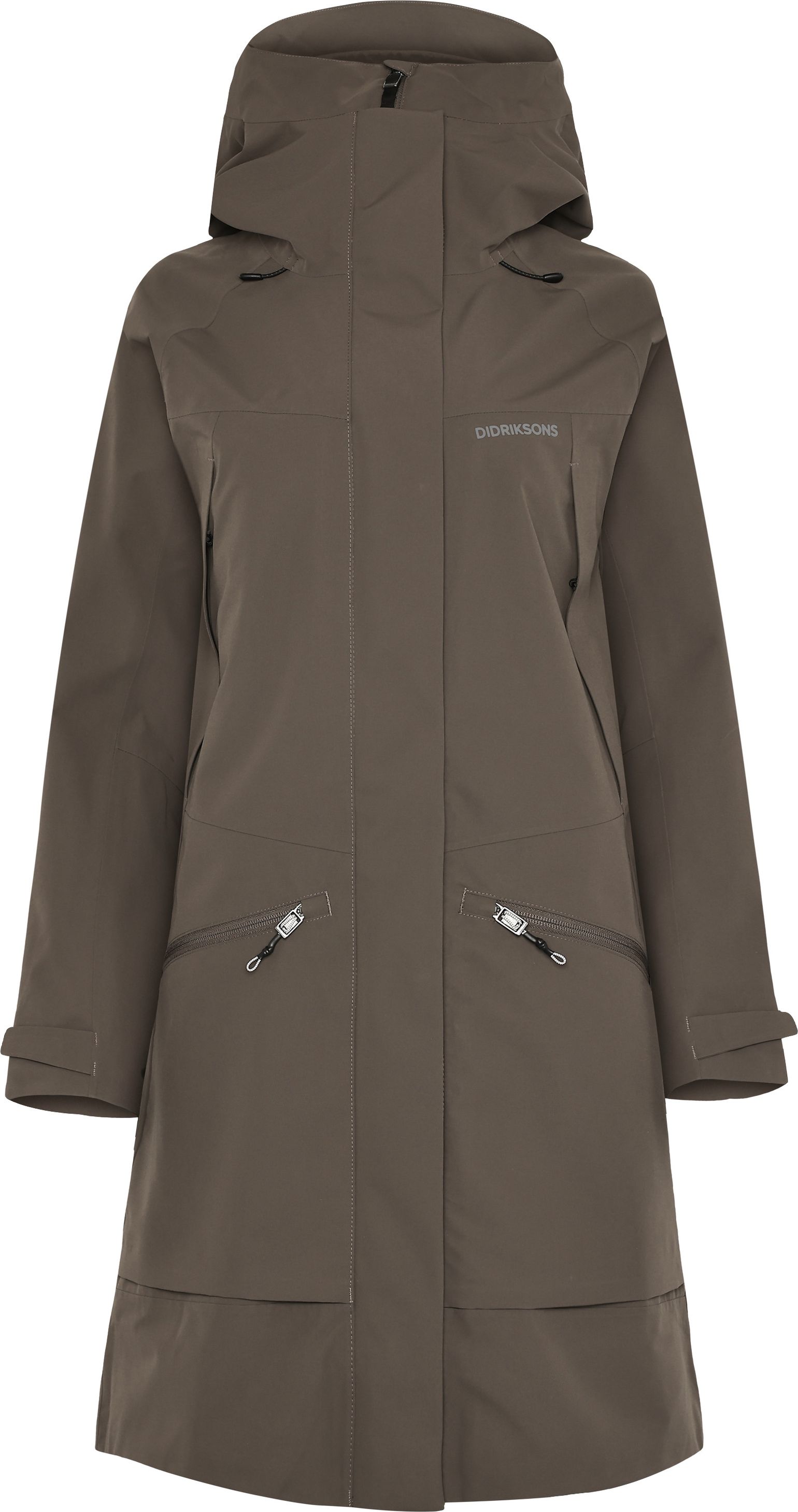 Didriksons Women's Ilma Parka 8 Mocha Brown