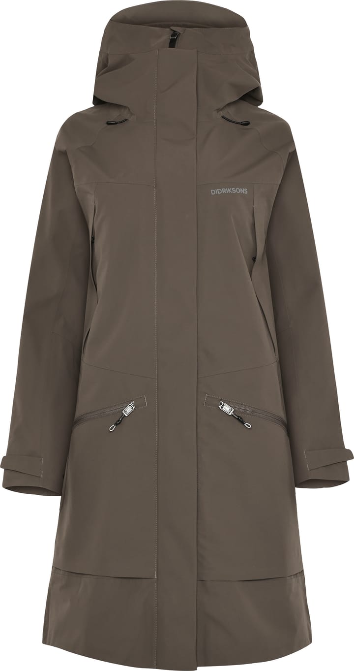 Didriksons Women's Ilma Parka 8 Mocha Brown Didriksons