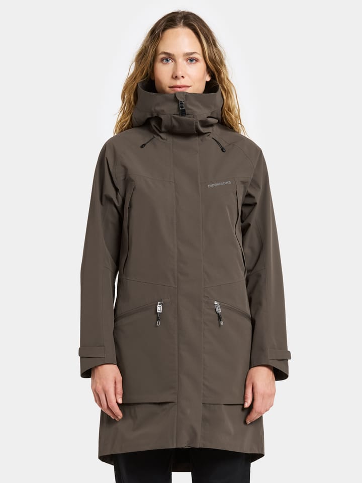 Didriksons Women's Ilma Parka 8 Mocha Brown Didriksons