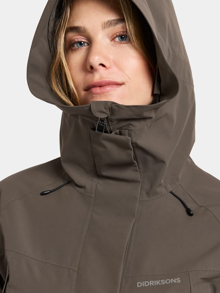 Didriksons Women's Ilma Parka 8 Mocha Brown Didriksons Didriksons Women's Ilma Parka 8 Mocha Brown Didriksons