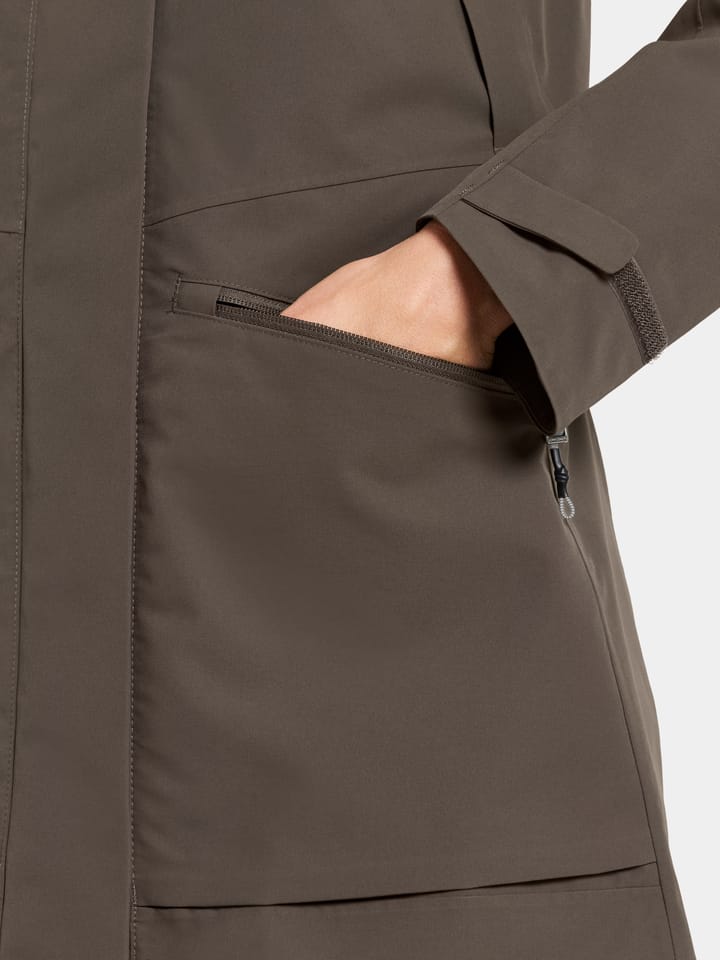 Didriksons Women's Ilma Parka 8 Mocha Brown Didriksons Didriksons Women's Ilma Parka 8 Mocha Brown Didriksons