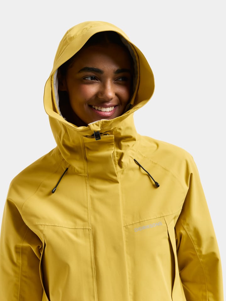 Didriksons Women's Ilma Parka 8 Yellow Pollen Didriksons