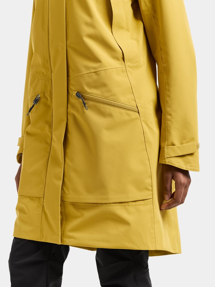 Didriksons Women's Ilma Parka 8 Yellow Pollen Didriksons