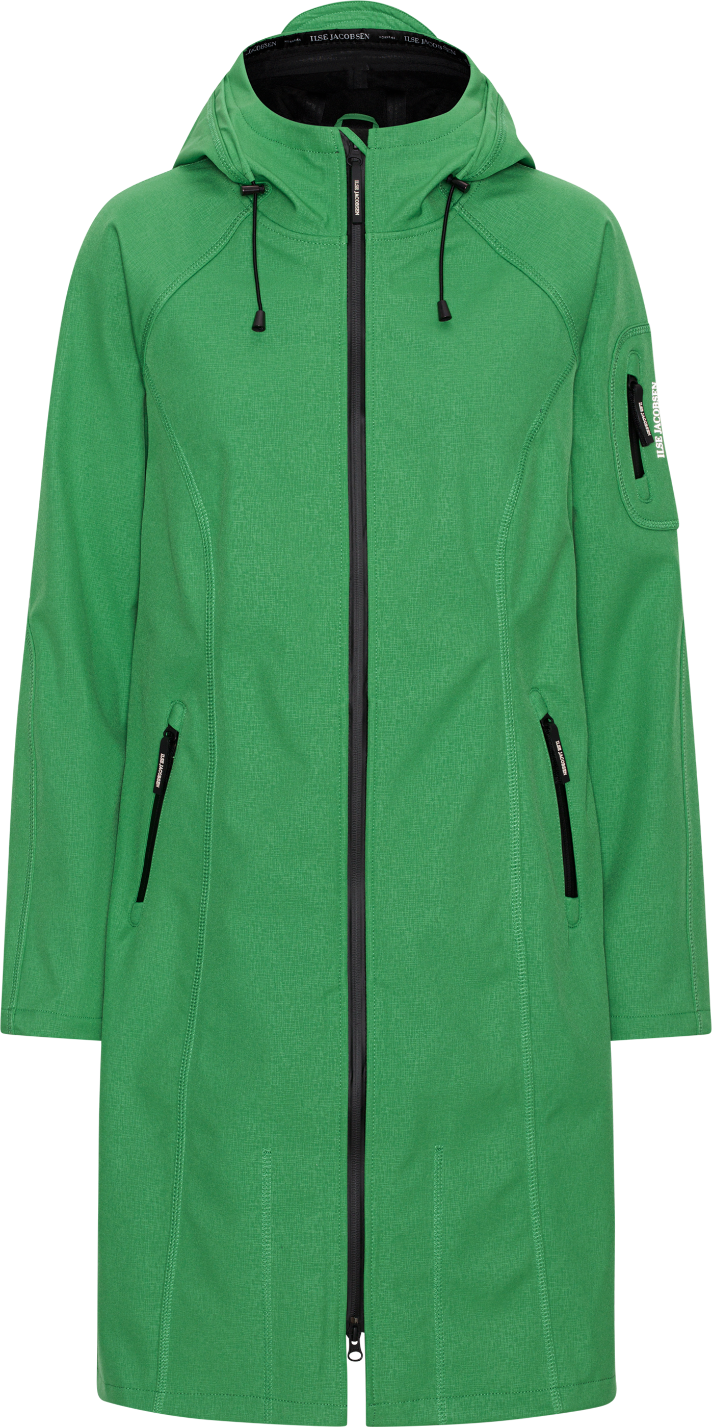 Women's Long Raincoat Evergreen