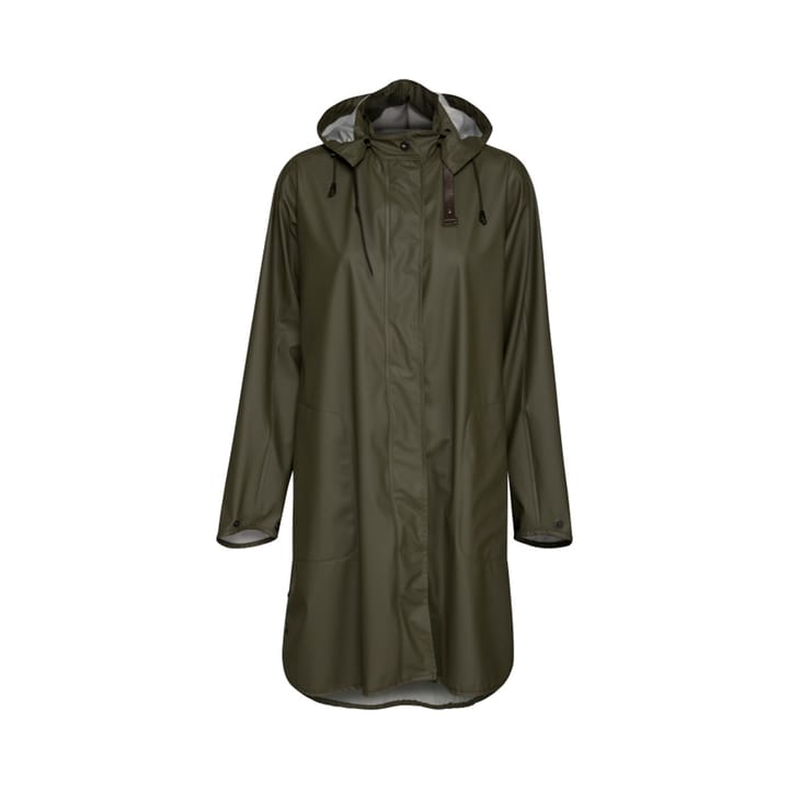 Women's Raincoat Detachable Hood Army Ilse Jacobsen