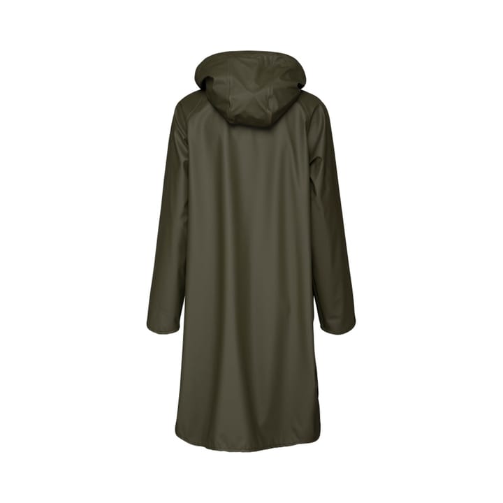 Women's Raincoat Detachable Hood Army Ilse Jacobsen